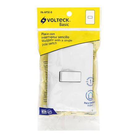 APAGADOR CON PLACA BASIC