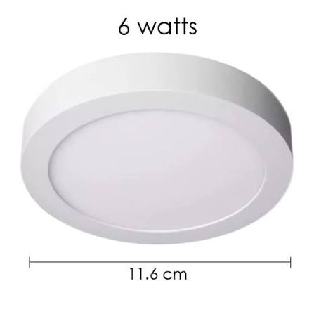 PANEL LED REDONDO SOBREPONER 6W LD ADO-015