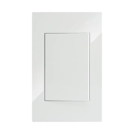 PLACA  APAGADOR 1 INTERRUPTOR 3 VIAS BCO. APL-201