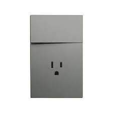 PLACA LUXURY CON. SEN. C/APAGADOR 1 INT. 3 VIAS GRIS APL-405