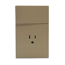 PLACA LUXURY 1 CONTACTO 1 INTERRUPTOR 3 VIAS DORADO APL-505