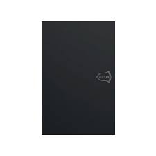 PLACA LUXURY CONTACTO TIMBRE NEGRO APL-613