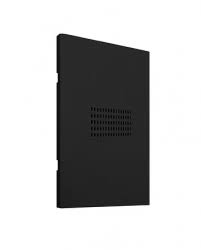 PLACA LUXURY ZUMBADOR NEGRO MATE APL-614