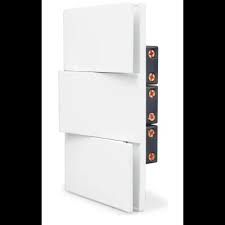 PLACA LUXURY 3 APAGADORES 3 VIAS BLANCO APL-703