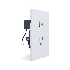 PLACA LUXURY 1 CONTACTO Y 2 USB 5VCD 2.1 AMP BLANCO APL-707