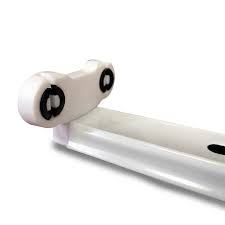 CANALETA PARA 2 TUBOS LED T-8 1.2 CM. 118082