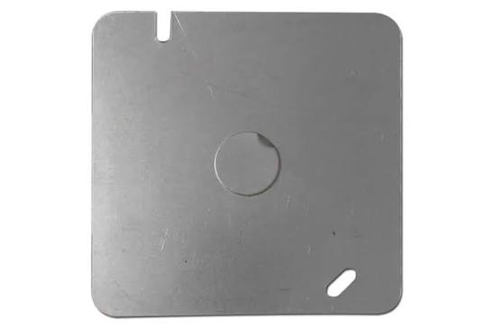 TAPA CUADRADA DE 1/2" GALVANIZADA  (3X3)