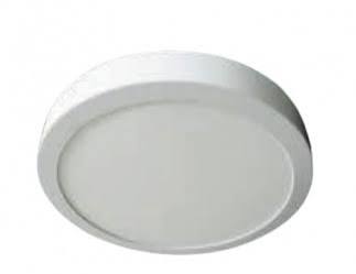 PLAFON REDONDO P/SOBREPONER 18W ARO BLANCO