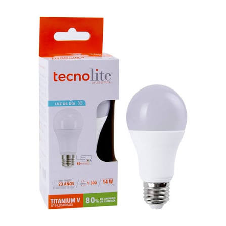 FOCO DE LEDS A-19 14W TECNOLITE
