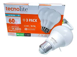 FOCO DE LEDS A-19 DE 8.5W LC (3PACK) TECNOLITE