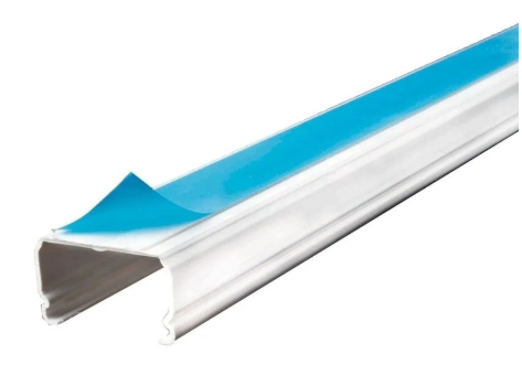 CANALETA PVC AUTOADERIBLE P/ CABLE 2MTS 20 x 10