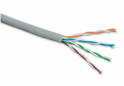 MTS. CABLE " UTP "  5-E  4 PARES GRIS